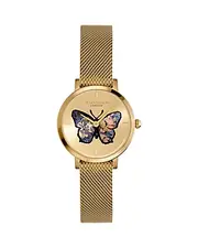 Olivia Burton Signature Butterfly Watch, 28mm Gold
