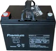 35AH 12V DEEP CYCLE AGM MOTIVE BATTERY for Mobility Scooter, Golf Carts