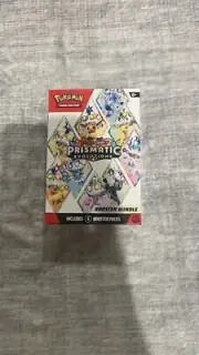 Pokemon TCG Prismatic Evolutions Booster Bundle Factory Sealed