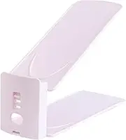 Shoe Slots Organizer Adjustable Shoe Slots Organizer Shoe Racks Shoe Space Saver Shoe Holder Shoe Stacker for Girls Ladies Family Closet Cabinet Pink