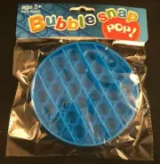 Bubble Snap Pop! - Circle - Blue - Fidget Toy - Ages 5+