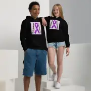 Epilepsy Month Youth heavy blend hoodie