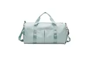 Sports Duffel Bag for Gym with Wet Pocket Shoe Compartment-Green