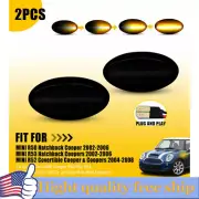 For 02-08 Mini Cooper R50 R52 R53 Smoke Len Side Marker Light Turn Signal Lamp W (for: Mini)