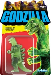 Super7 - Toho - ReAction Figures Wv7 - Godzilla (Semi-Clear Green Version) [New