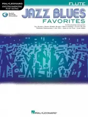 Jazz Blues Favorites Flute Instrumental Play-Along Book and Audio NEW 000154482