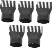 SOESFOUFU 5pcs Comb-shaped Air Nozzle Hair Dryer Hair Dryer Curler Travel Hairdryer with Diffuser Flatiron Comb Attachment Blower Dryer Comb Attachment Blower Hair Dryer Diffuser Nozzle Pik