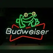 Bowtie Beer Frog Bow Tie Neon Light Sign 24"x20" Lamp Bar Club Show Party AM