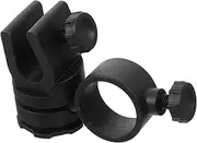 HOMSFOU Sturdy Hard Hat Light Mounting Bracket Adjustable Flashlight Clip for Construction Helmet