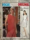 Vogue Paris Original 2227 Pierre Balmain Dress Size 12 Uncut Factory Fold