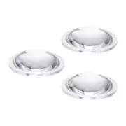 Diameter 38mm Flat Convex Lens, 3 Pcs Height 11.2mm Flashlight Optical Lens