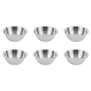 6PK Lemon & Lime High-Quality Durable Stainless Steel Sleek Mixing Bowl 24cm