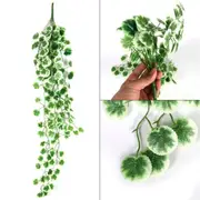 B 2X 96cm Artificial Ivy Vine Fake Foliage Flower Hanging Leaf Garland Plant Party