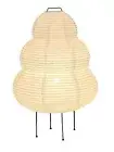 Dimmable Japanese Rice Paper Lantern Lamp – Akari Noguchi Style Paper Lamp