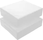 Solid Dvd Holder 2pcs White Cd Case 24 Disc Storage Box Sturdy Construction for Discs Small Items