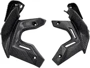 Cowls Set,Motorcycle Mudguard Motorcycle Radiator Side Cover Panel Fairing Cowl Fit For Kawasaki Z 650 2017 2018 2019 2020 2021 2022(Carbon Look 20-23)