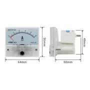 1PC New 85C1 DC Analog Ammeter Pointer AMP Panel Meter Directly Connect DC 0-10A
