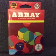 ARRAY On the Go Card Game 2012 Game of Year Award - A Colorful Linking Game NEW