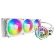 Cooler Master MasterLiquid 360 Atmos White Dual Chamber Pump with High Airflow