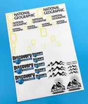 RC Rock Crawler 'DISCOVERY NAT GEO' 18th scale stickers decals RC4WD D90