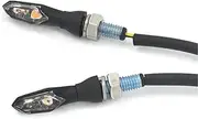 Motorcycle Indicators Flowing Turn Signal Lights Motorcycle Turn Signal Light 12V MI&NI Motorcycle General Turn Signal Lamp(2pc)