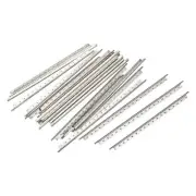Classical Guitar Fret Wire Guitar Fretboard 19 Fret 2mm Silver Tone, Pack of 19