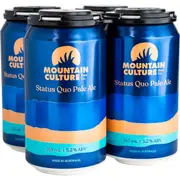 Mountain Culture Status Quo Pale Ale Cans 355mL x 4 Pack