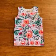 Bonds Baby Purple Floral Chesty Singlet Size 2 BNWT