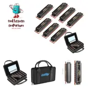 Harmonica Set Harmonica 7 Keys 10 Hole 20 Tone Professional Blues Harp Key of...