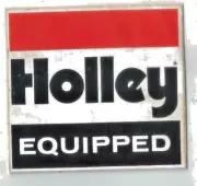 Holly Equipped Car Bumper Vinyl Sticker Decal 3 1/4" x 3 1/2" Transmission