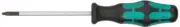 Wera 05138260001 367 TX 10x80mm BO Screwdriver for Tamper-Proof TORX Screws