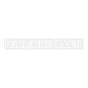Diamond back - White - Horizontal - Stem decal - Old school bmx