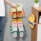 Shoe Storage Rack Organizer Wall Mounted Self-adhesive Slipper Drying Hook