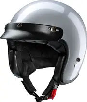 Redbike RB-720 Basic, open face helmet , color: Silver , size: S