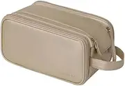 Cosmetic Bag Travel Convenient Storage Bag Cosmetic Bag Portable for Women Travel Essentials(Gold)
