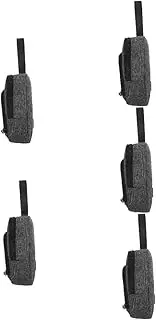 COHEALI 5pcs Recording Pen Storage Bag for Office Remote Control Compatible Clicker Pen Case Wrist Strap