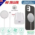 MagSafe Magnetic Wireless Charger Charging Pad For Apple iPhone 14 16 15 Pro Max