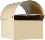 Sandleford Economy Dome Dune Letterbox, Cream