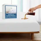 King Mattress Protector, King Size Mattress Cover Protector Waterproof with D...