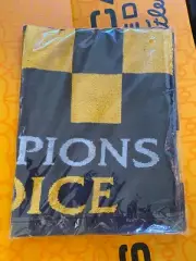 Scotty Cameron Towel 2022 Champions Choice Yellow Black Checkered NEW