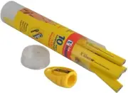 C H Hanson 00213 Carpenter Pencils Tube and Versa-Sharp Sharpener (Tube of 10)
