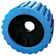 12x Boat Trailer Wobble Rollers Grey, Blue, Red Ribbed Bundle. Fiberglass, Aluminium Boat Hulls. 20mm Bore.