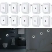 5/10Pcs Plug-in LED Night Light with Dusk to Dawn Sensor for Hallway Bathroom