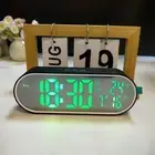 Multi-functional LED Mirror Clock Rechargeable Digital LED Clocks