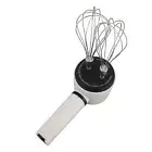 Electric Hand Mixer Dual Head Stainless Steel USB Rechargeable Low Speed Cord