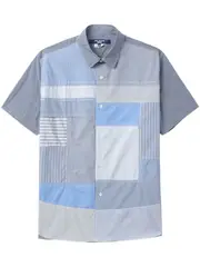 [Junya Watanabe] Cotton Check Stripe Shirt