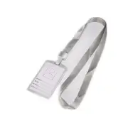 Metal Card Holder with Lanyard for Pass Card Credential Door Pass Cover for Badges Clips Office Accessories