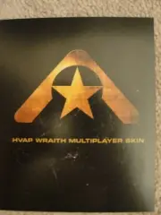 Resistance 2 II PS3 HVAP WRAITH MULTIPLAYER SKIN dlc Playstation 3