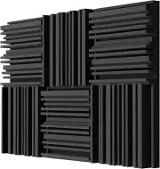 Troystudio Acoustic Studio Absorption Foam Panel - Broadband Sound Absorber - Pe