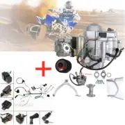 125CC SEMI AUTO Electrical Start Engine Motor w/ Reverse Wiring ATV Go Kart Cart